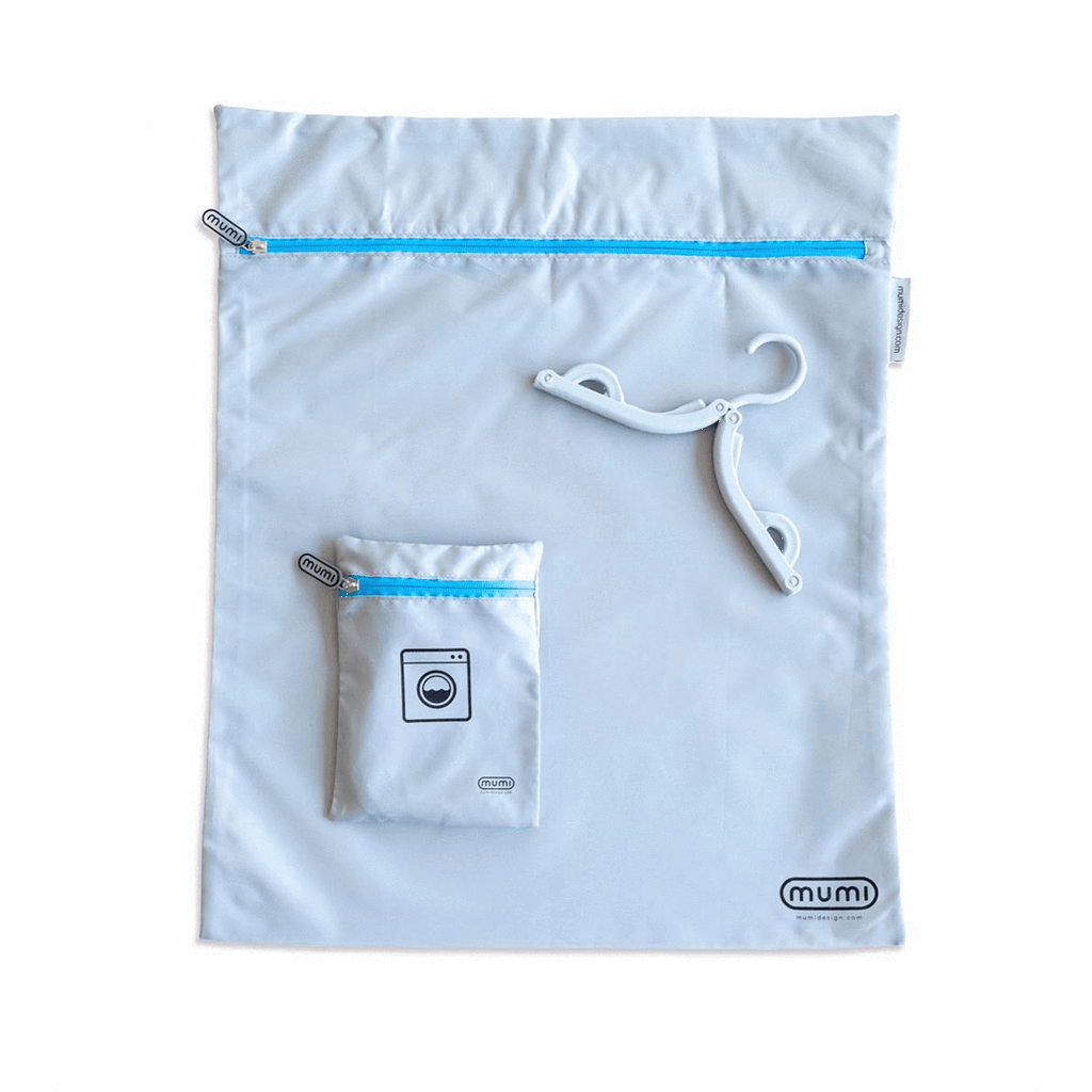 mumi blue mumi laundry bag