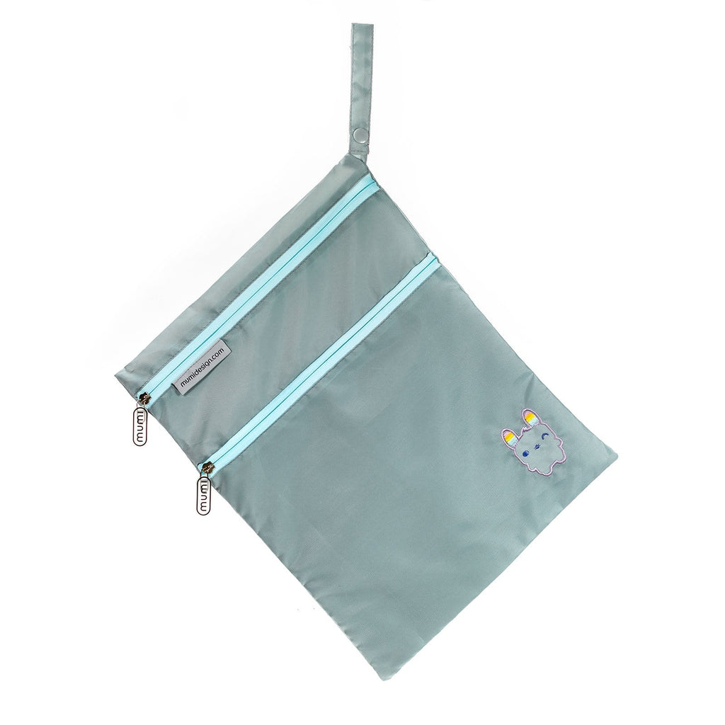 mumi blue piccolo laundry bag