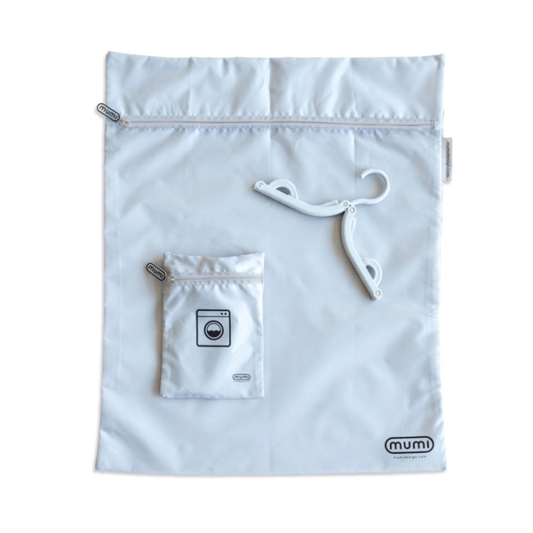 mumi gray mumi laundry bag