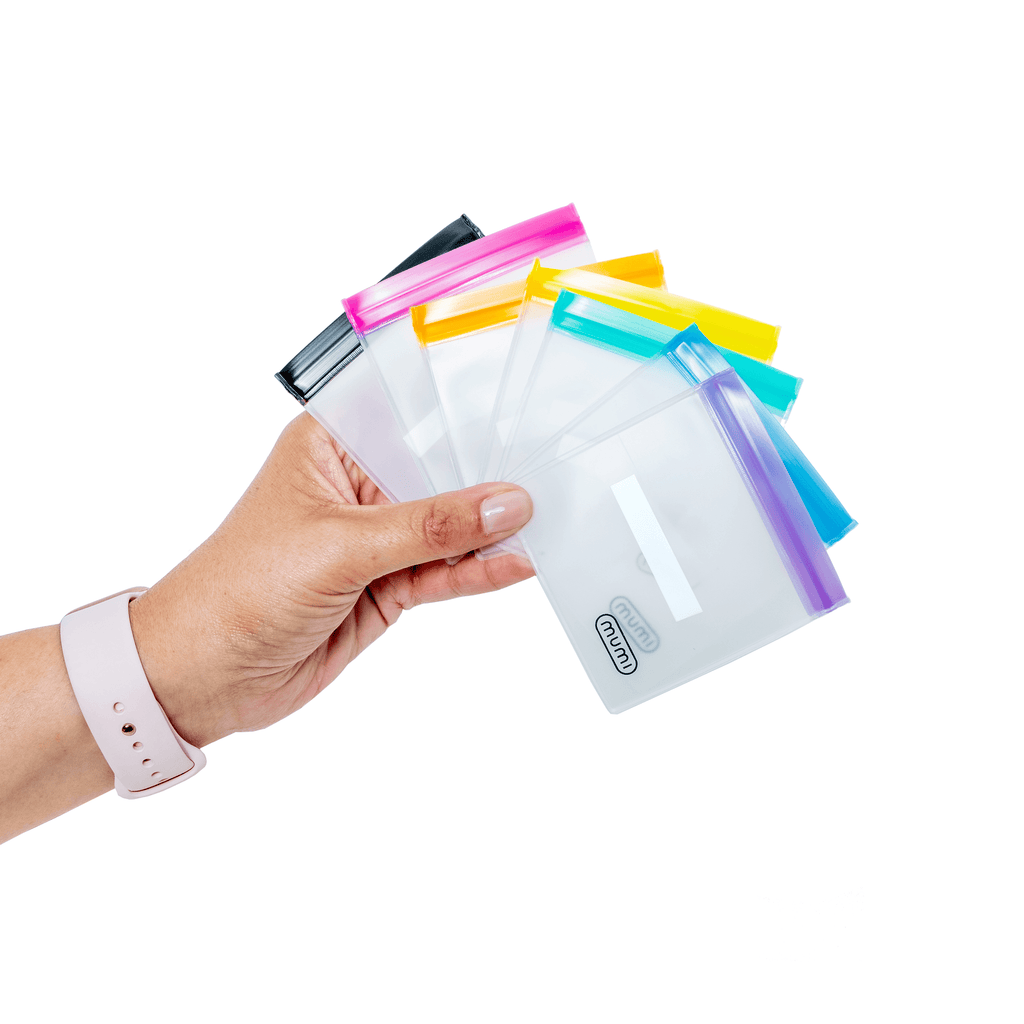 mumi mini zip pouches [set of 7]