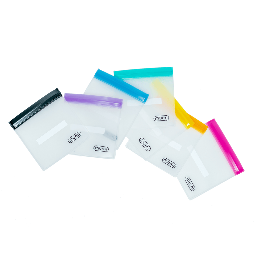 mumi mini zip pouches [set of 7]