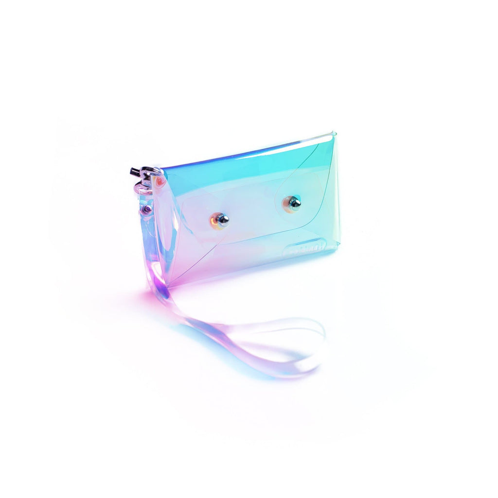 mumi on the go Default holographic coin pouch