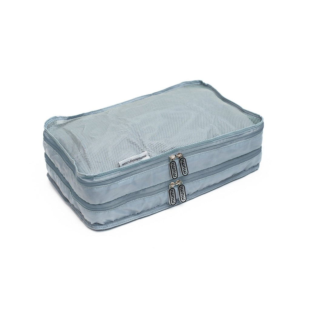 mumi PACKING CUBES gray double packing cube