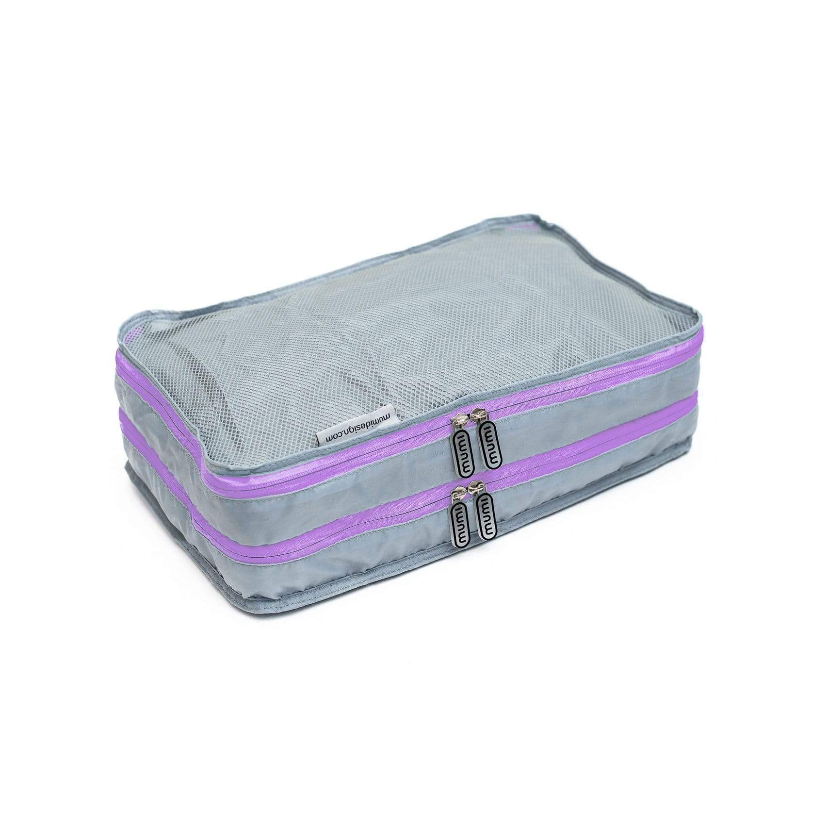 mumi PACKING CUBES purple double packing cube