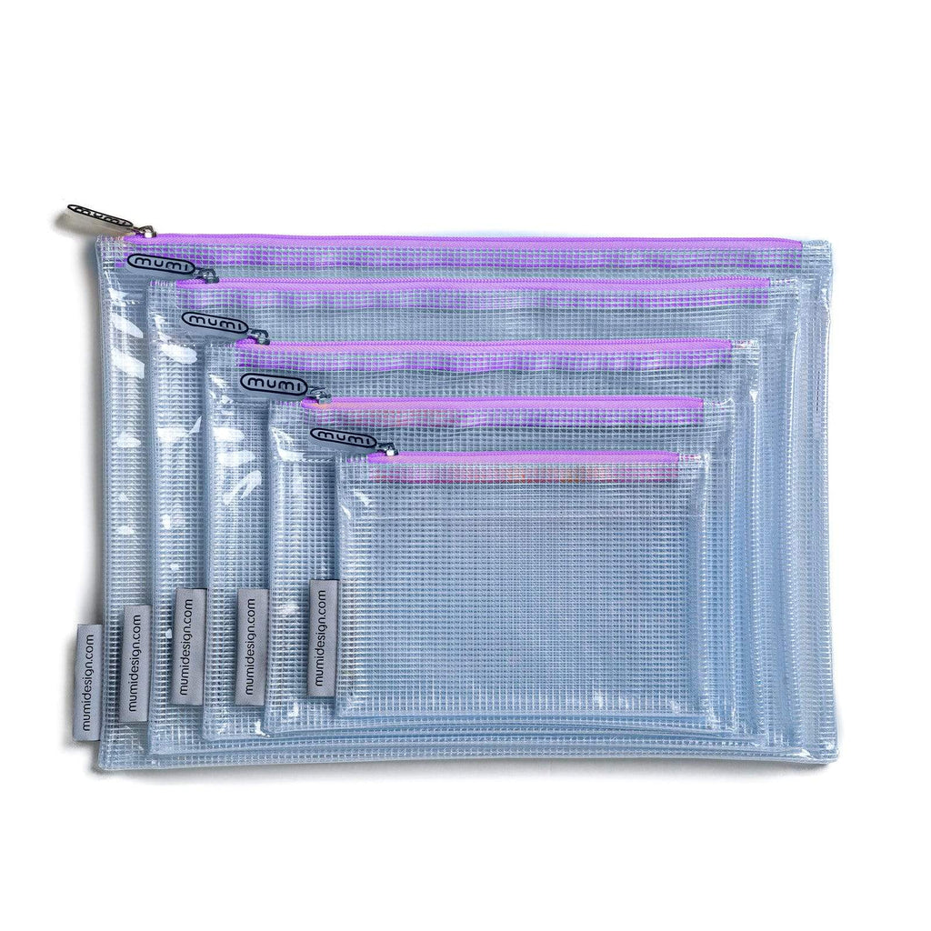 mumi purple organizing bags