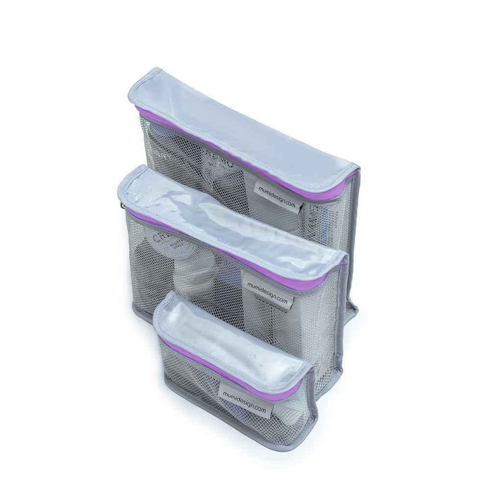 mumi TOILETRY PACKING CUBES toiletry cubes (set of 3)